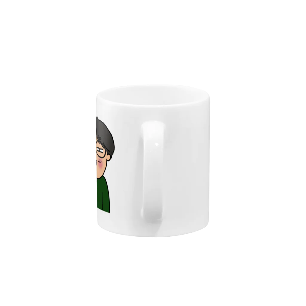 わっしーのわっしー（ピース） Mug :handle