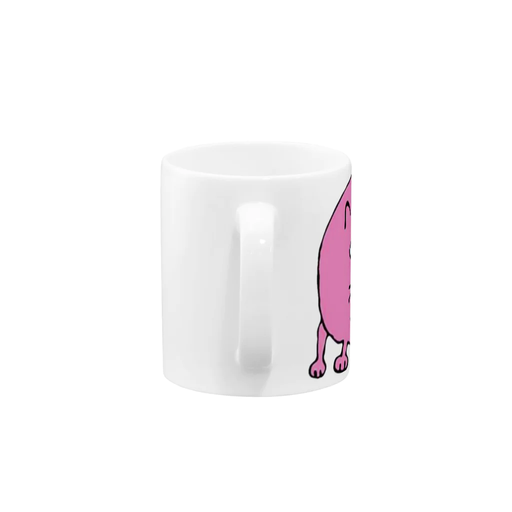 jamnekoのジャムネコ Mug :handle