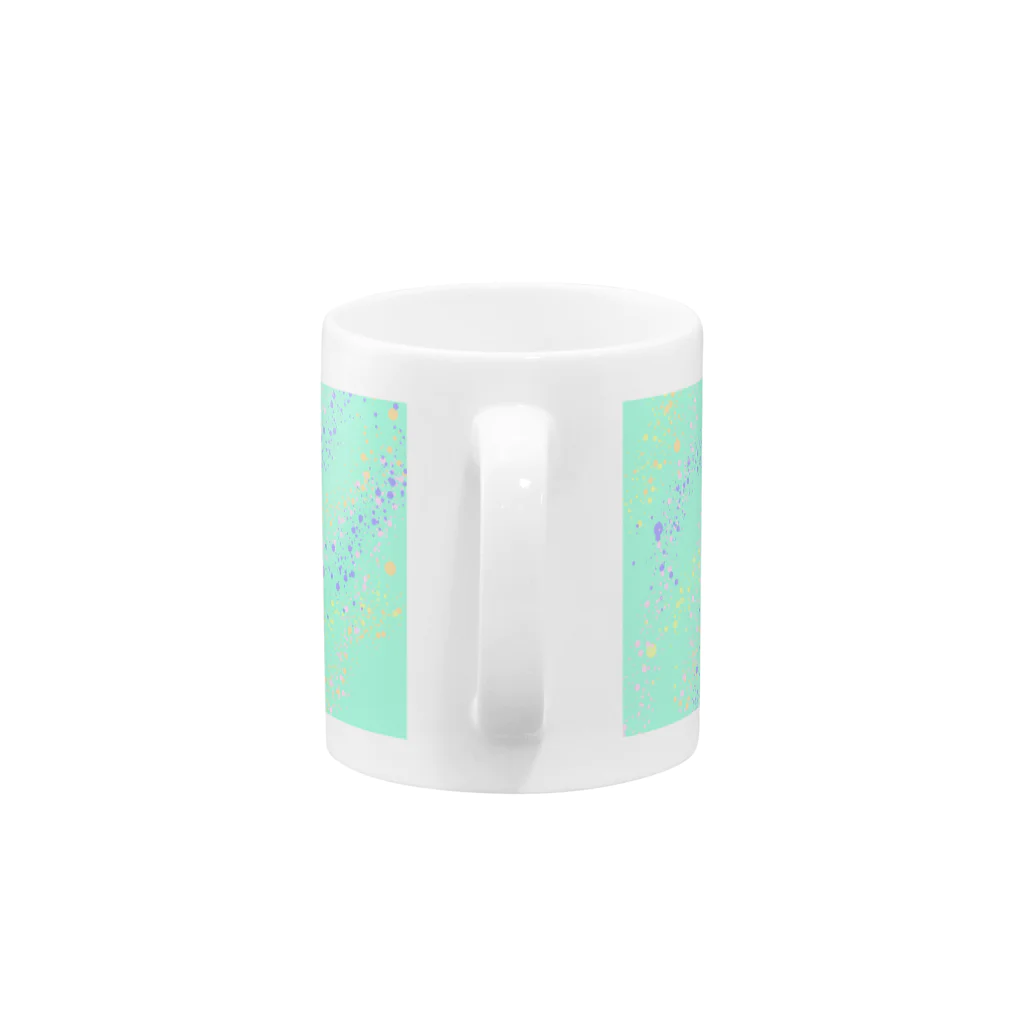 ため息のひらめきのUTAKATA〜泡沫 Mug :handle