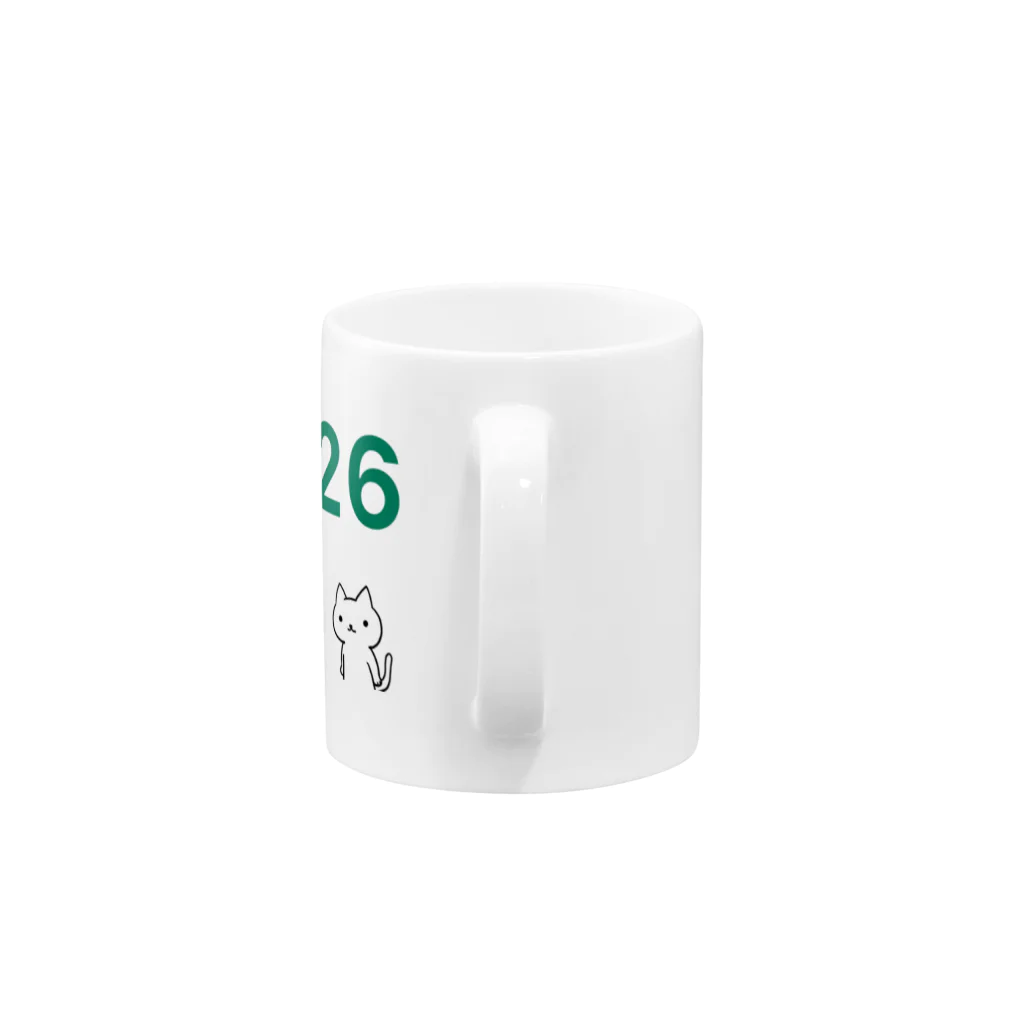 わごちゃんのRB26ネコ Mug :handle