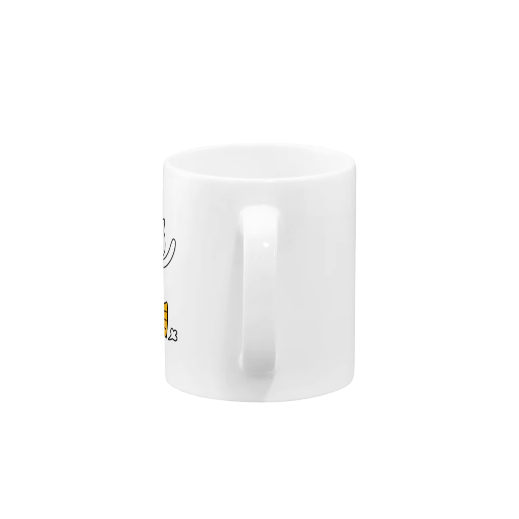 そらグリーンのお店のたいねこくん Mug :handle