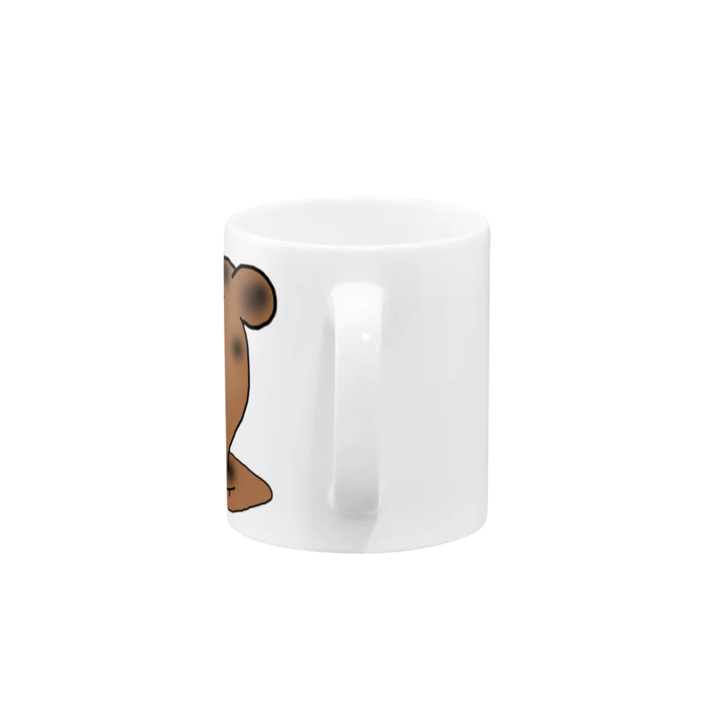 おもちのひとのこげもちくん Mug :handle