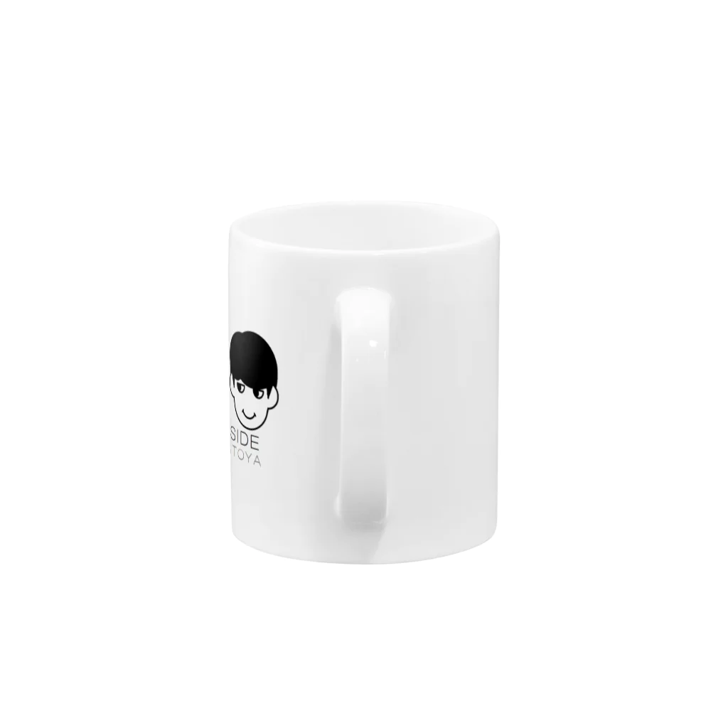 東京勝負師のプールサイドグッズ Mug :handle