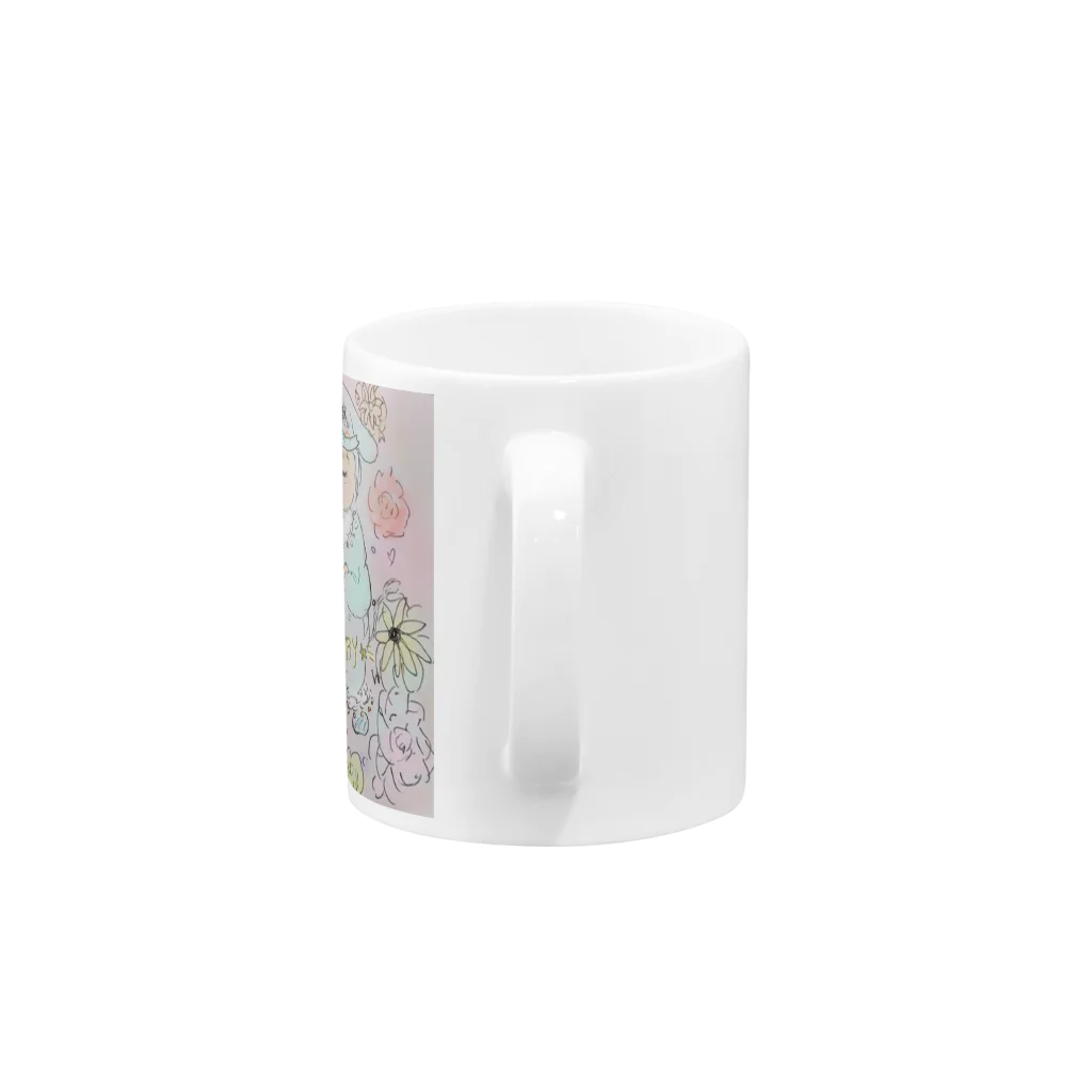 myuᗦ↞◃のHappy Mug :handle