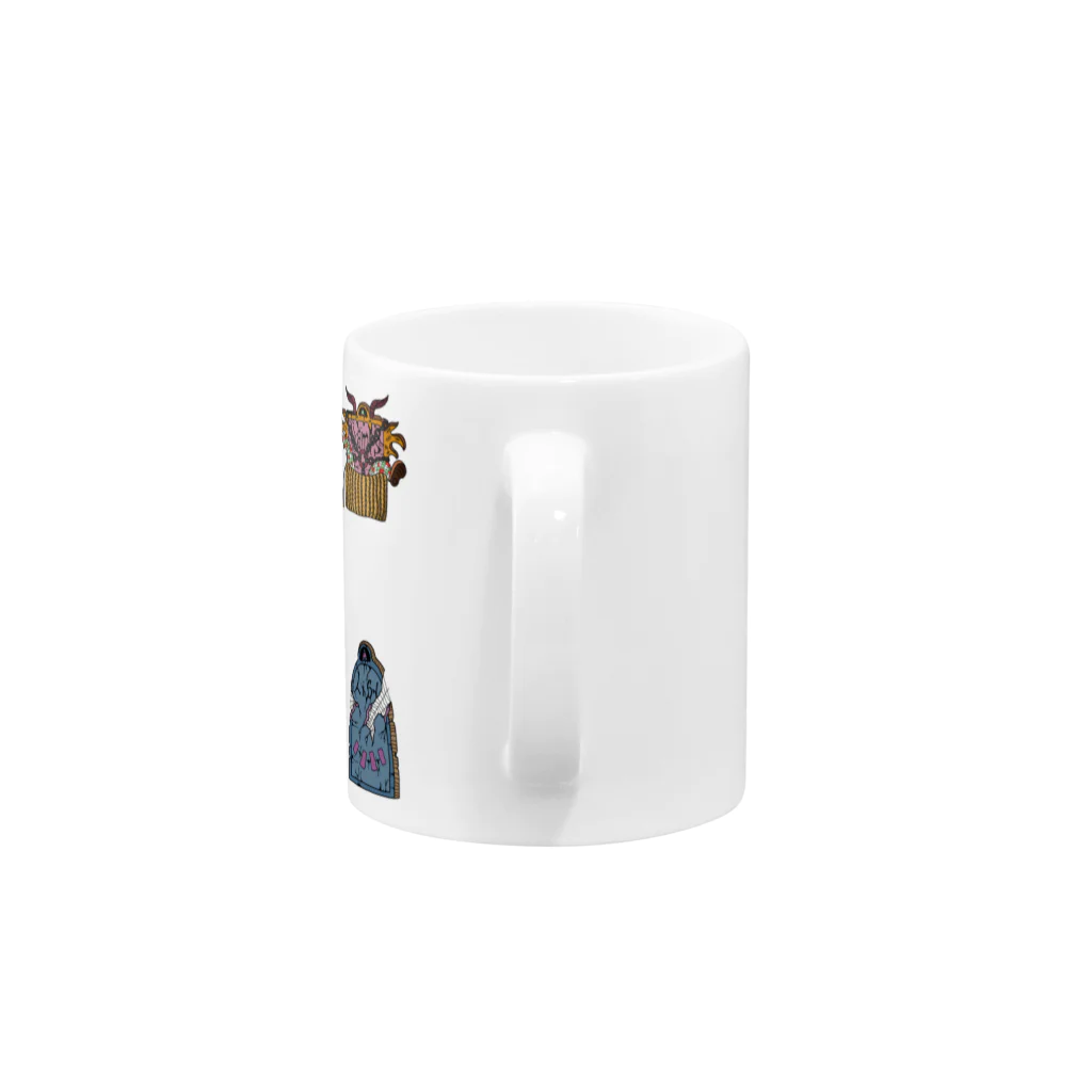 準備中のTongue and Horns Mug :handle