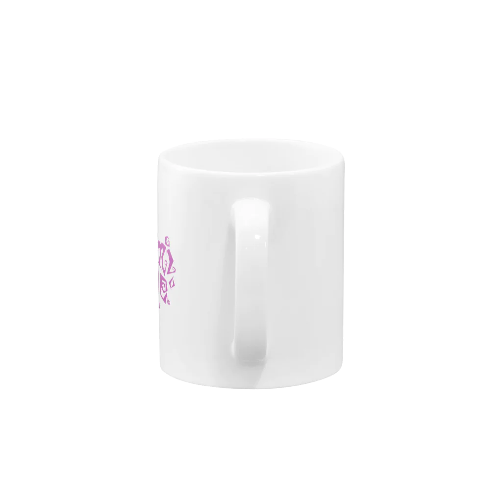 Asamiフェスグッズ WEB STOREのマグカップ2017紫 Mug :handle