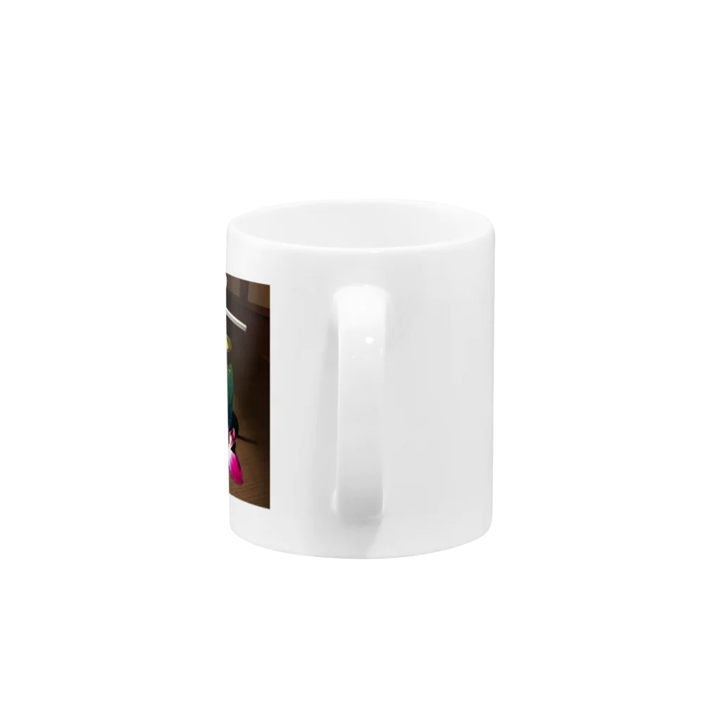 hulamomoのイケてる飲み物 Mug :handle