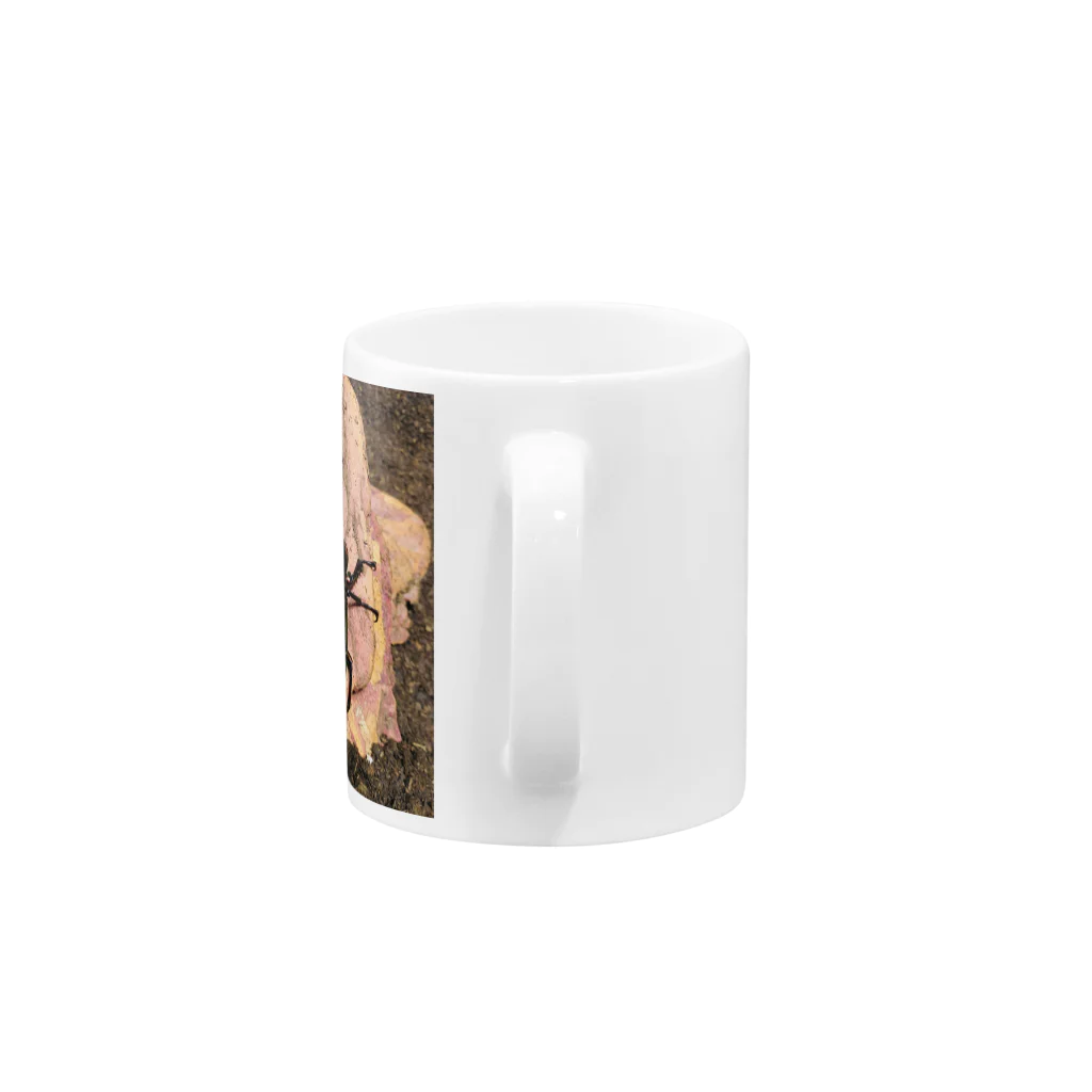 anemoneのクワガタ Mug :handle