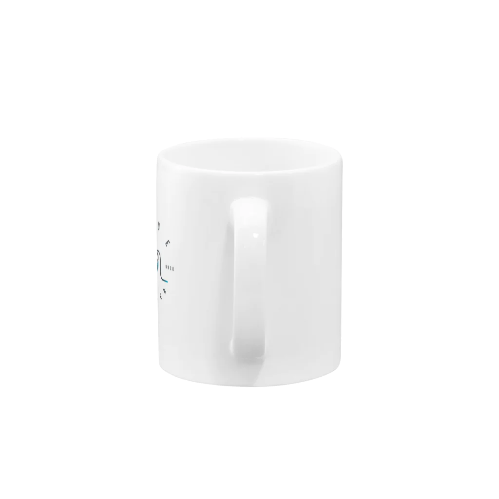 よるのロゴ1 Mug :handle