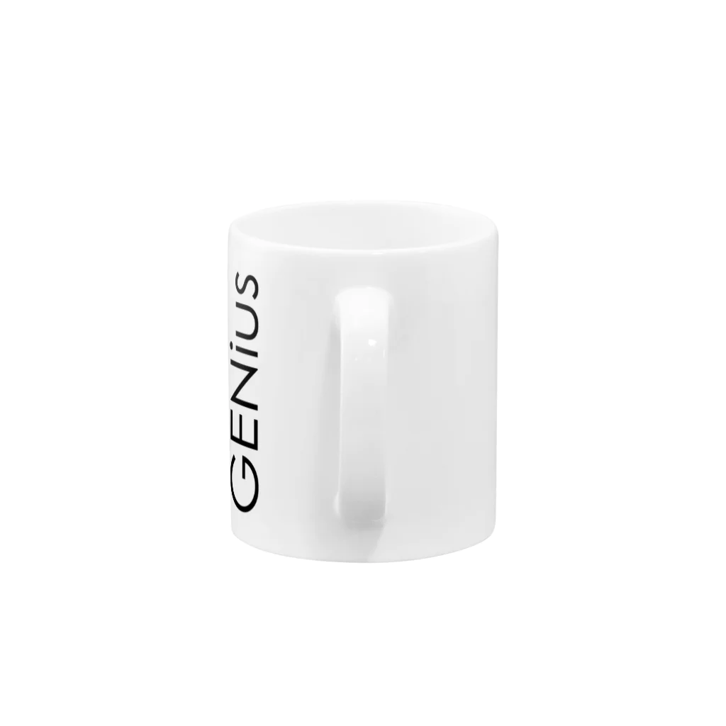 デザイナーズマグカップ ゲニウスストアの【GENius】 スタイルスケッチ マグカップの取っ手の部分