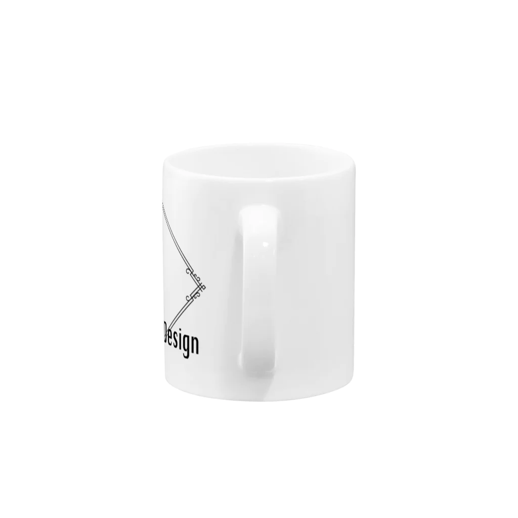 Clock Works DesignのSIMPLE HAND Mug :handle