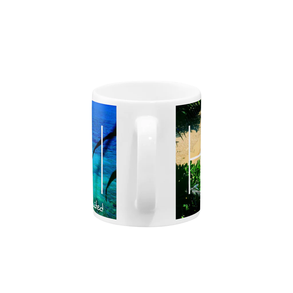 デザイナーズマグカップ ゲニウスストアの【Limited】ハワイデザイン Mug :handle