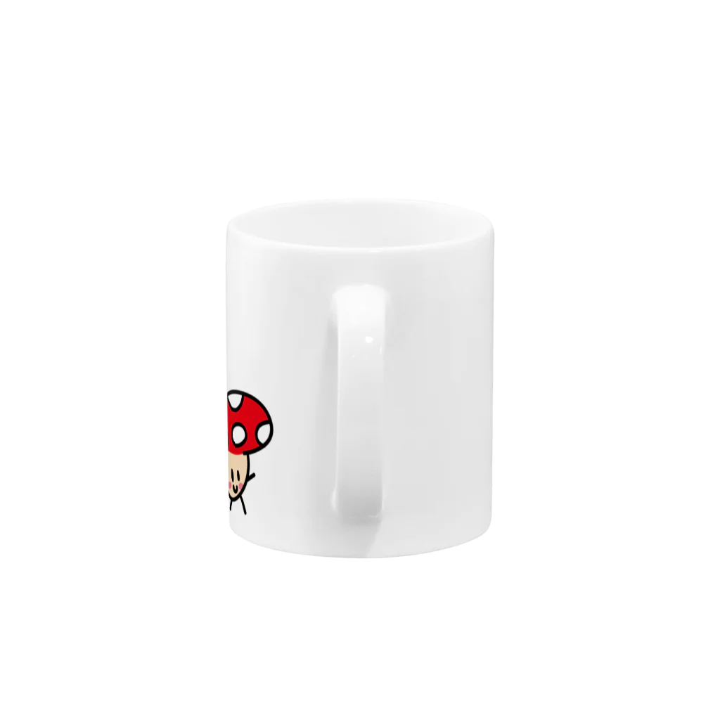 tomohisaのきのこくん Mug :handle