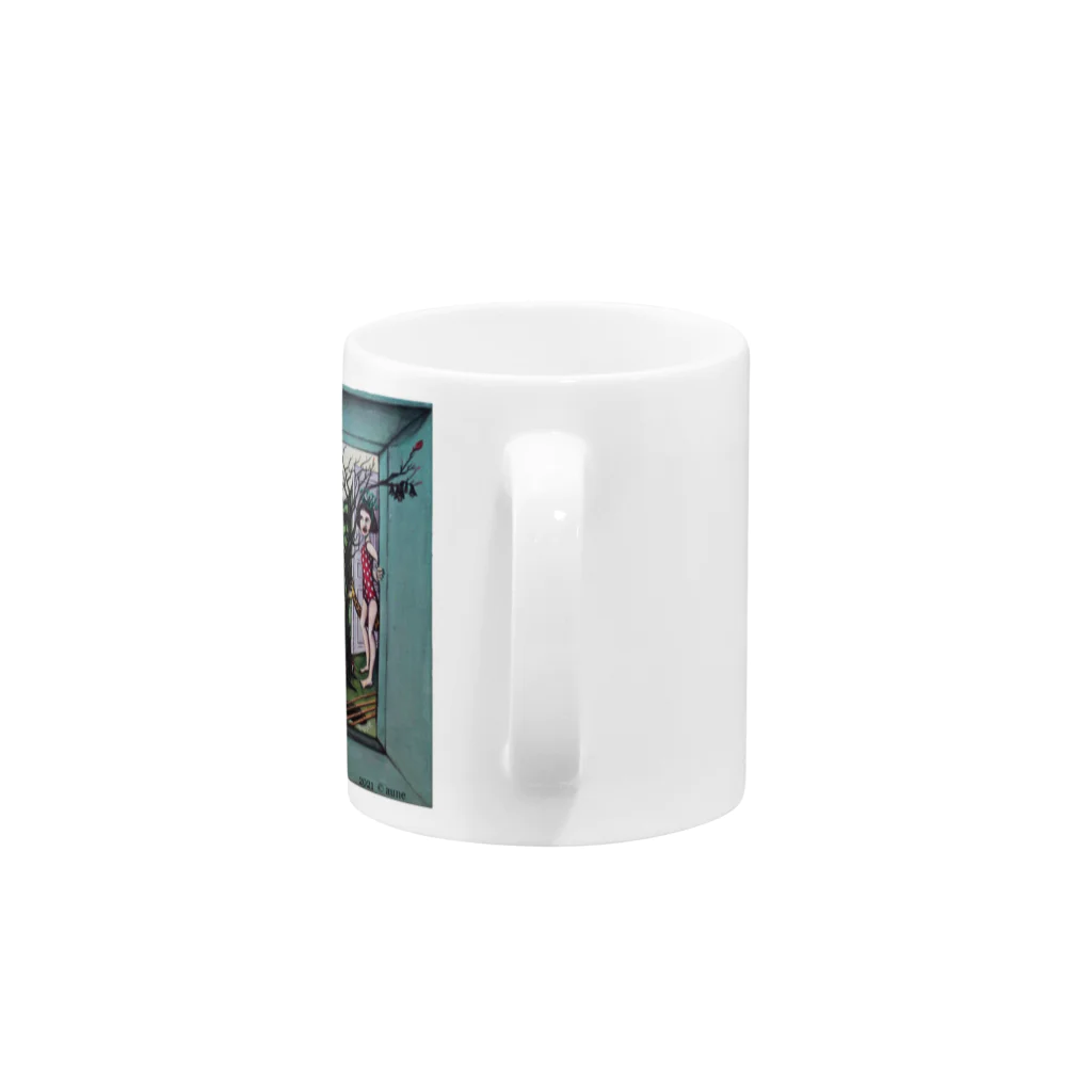 aUne tache aveugleの【 Evolution and derailment of a certain colony 】 Mug :handle