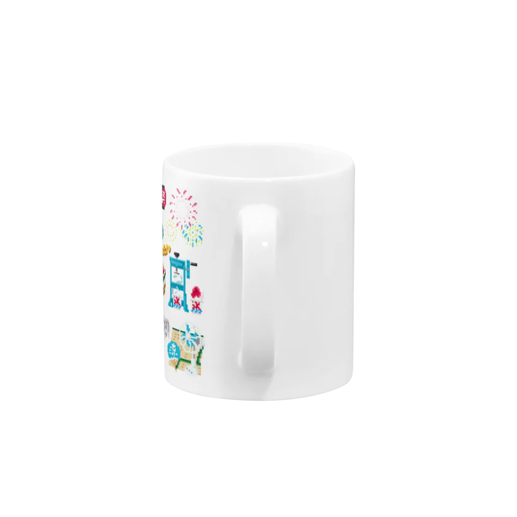 すとろべりーガムFactoryのドットSummer no.2 Mug :handle