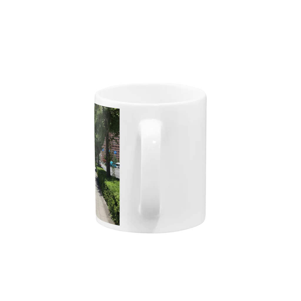 EijiPonの丸の内 Mug :handle