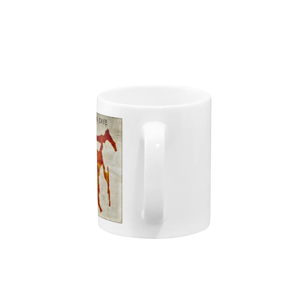 YOERUのtemiya cave Mug :handle