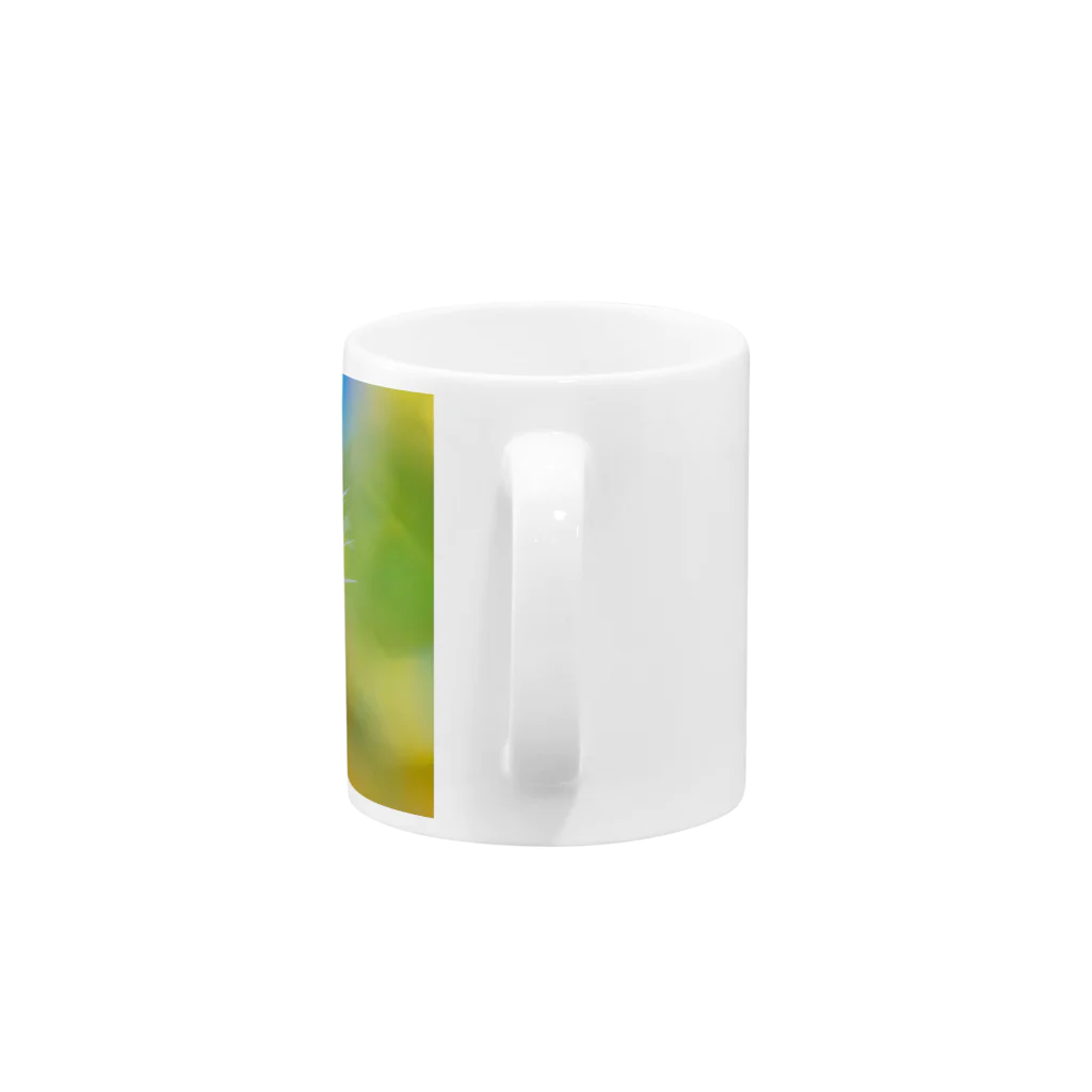 まゆにゃんΣ[【◎】]ω･´)のカラフル Mug :handle