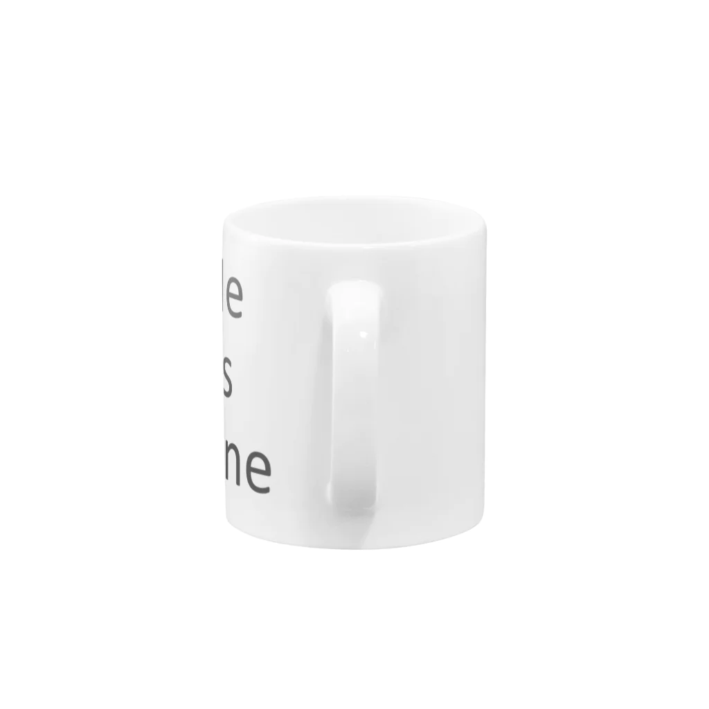 kamomeのHe is mine Mug :handle