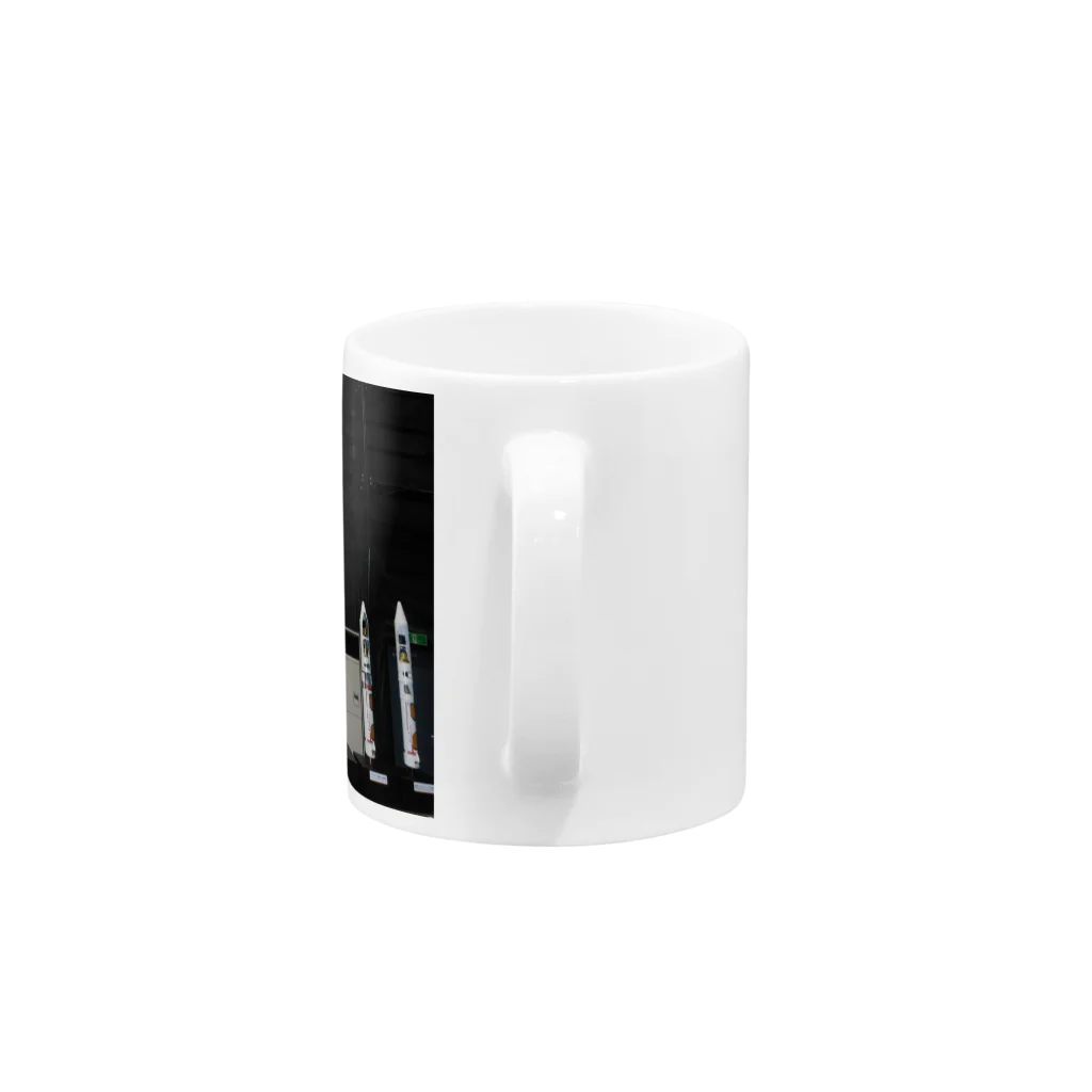 EijiPonのロケット Mug :handle