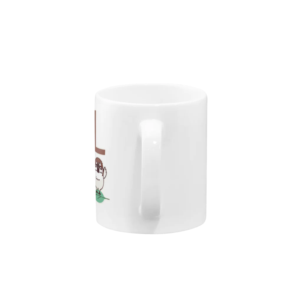 イラスト MONYAAT のスズメがちゅん SMLTシャツ Mug :handle