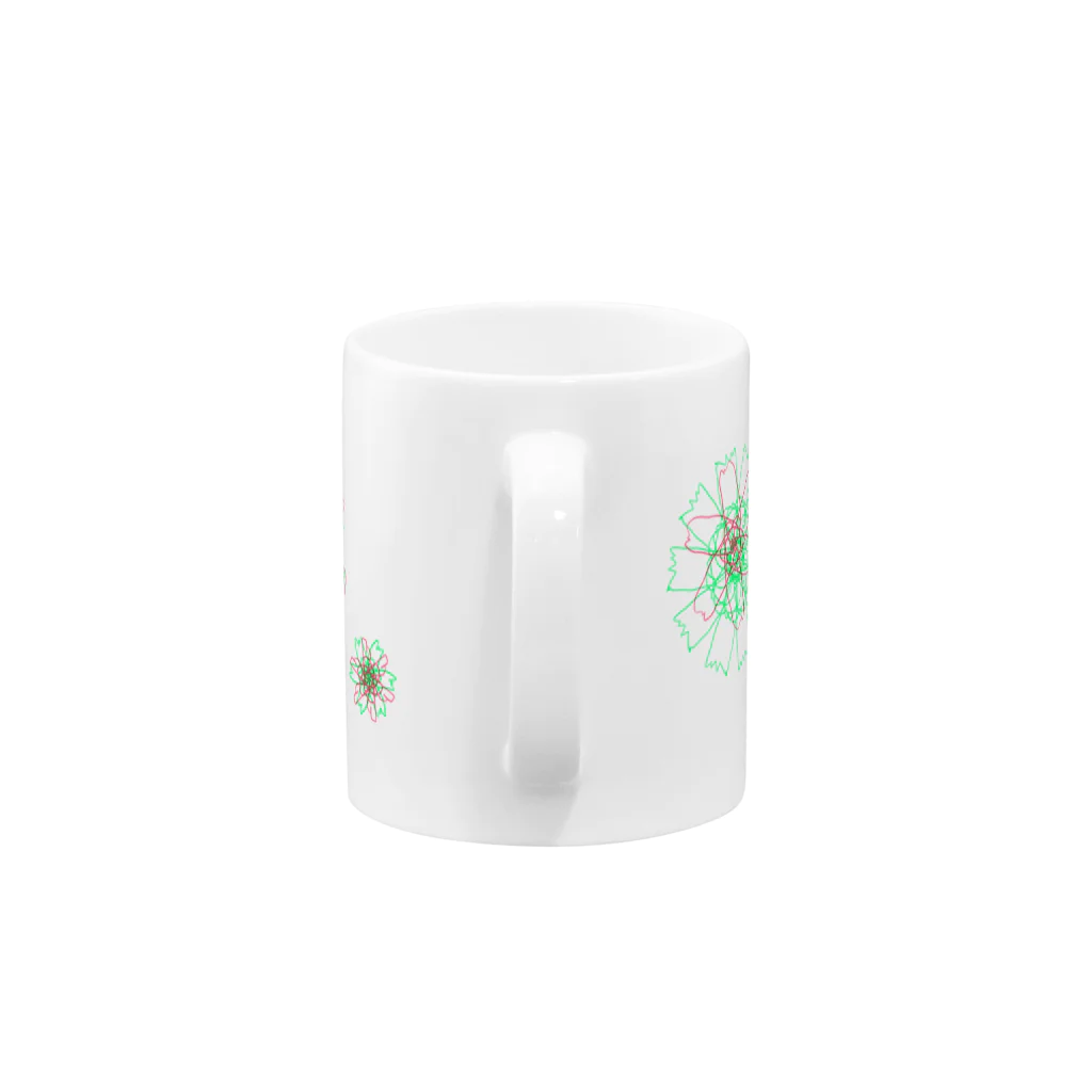 気まぐれ雑貨屋の花霞 Mug :handle