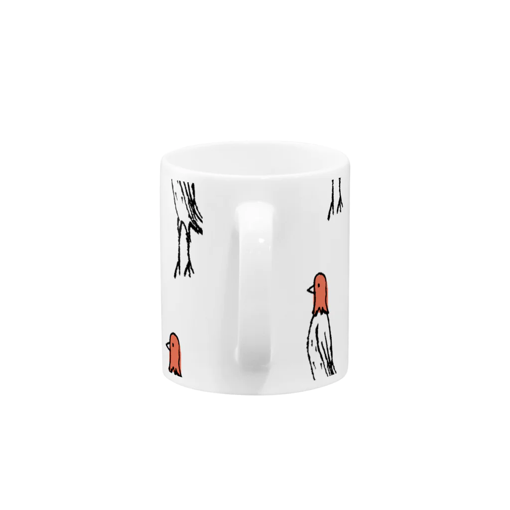 てら ねこグッズのワシさんマグカップ Mug :handle