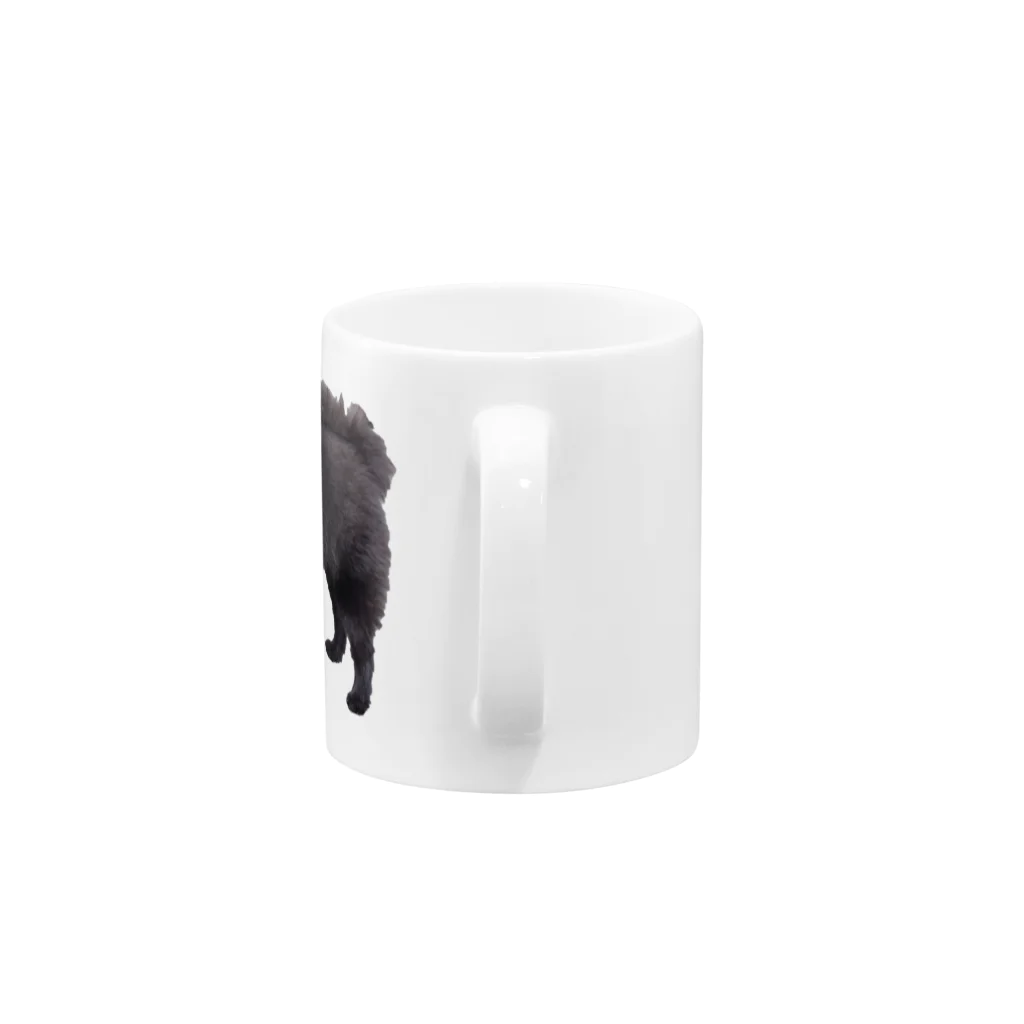 かねこまのきれいなポメラニアン Mug :handle