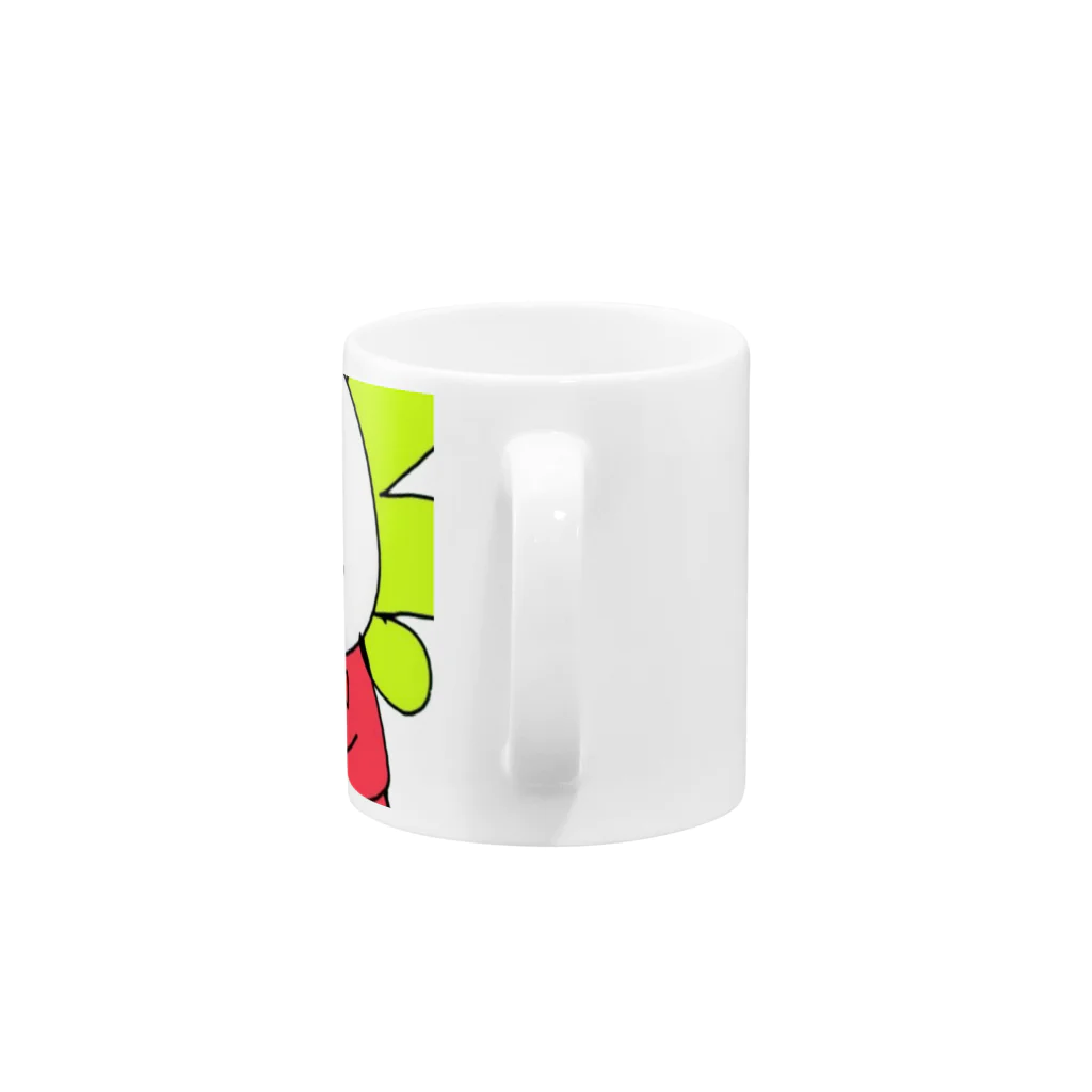 Happy carnival❤️のファンキーフラワー Mug :handle