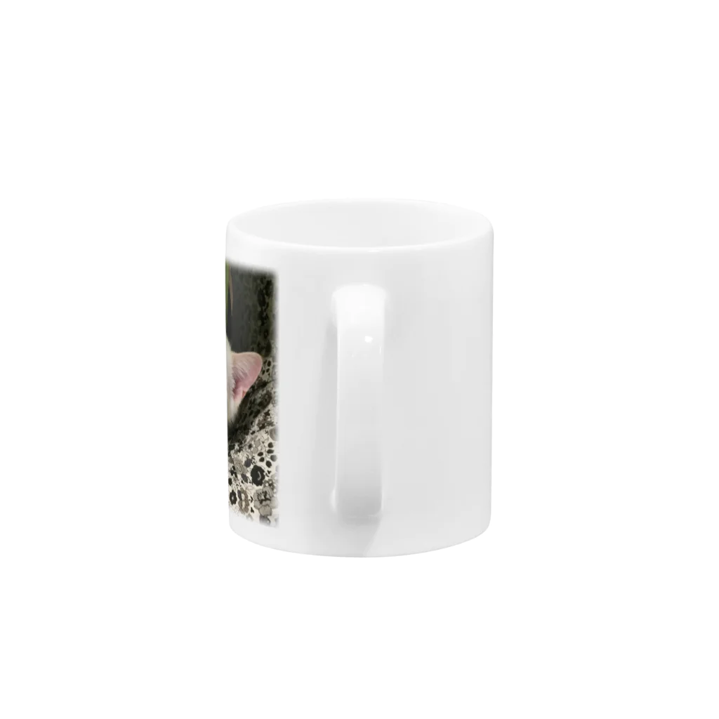 yama-onの福にゃん Mug :handle