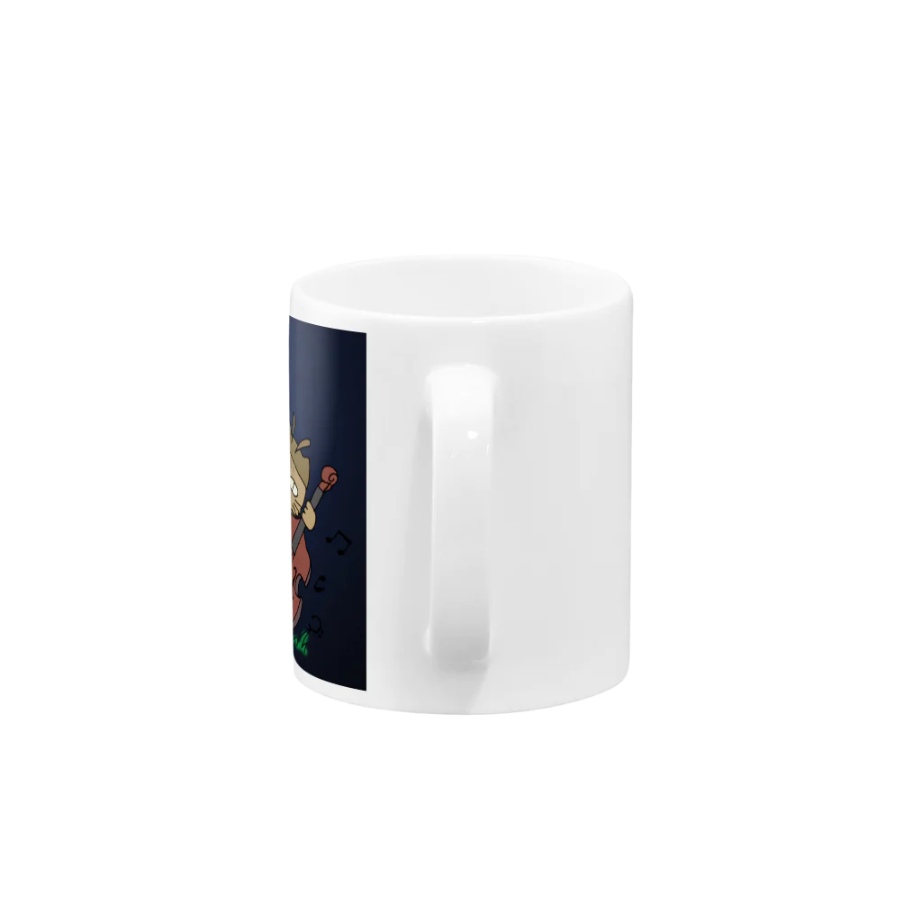 yama-onの秋の夜 Mug :handle