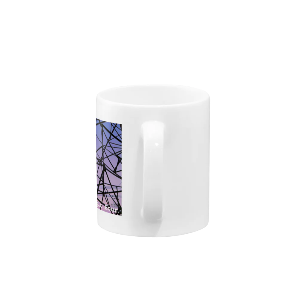 一番町ランドマークのマジックアワー Mug :handle