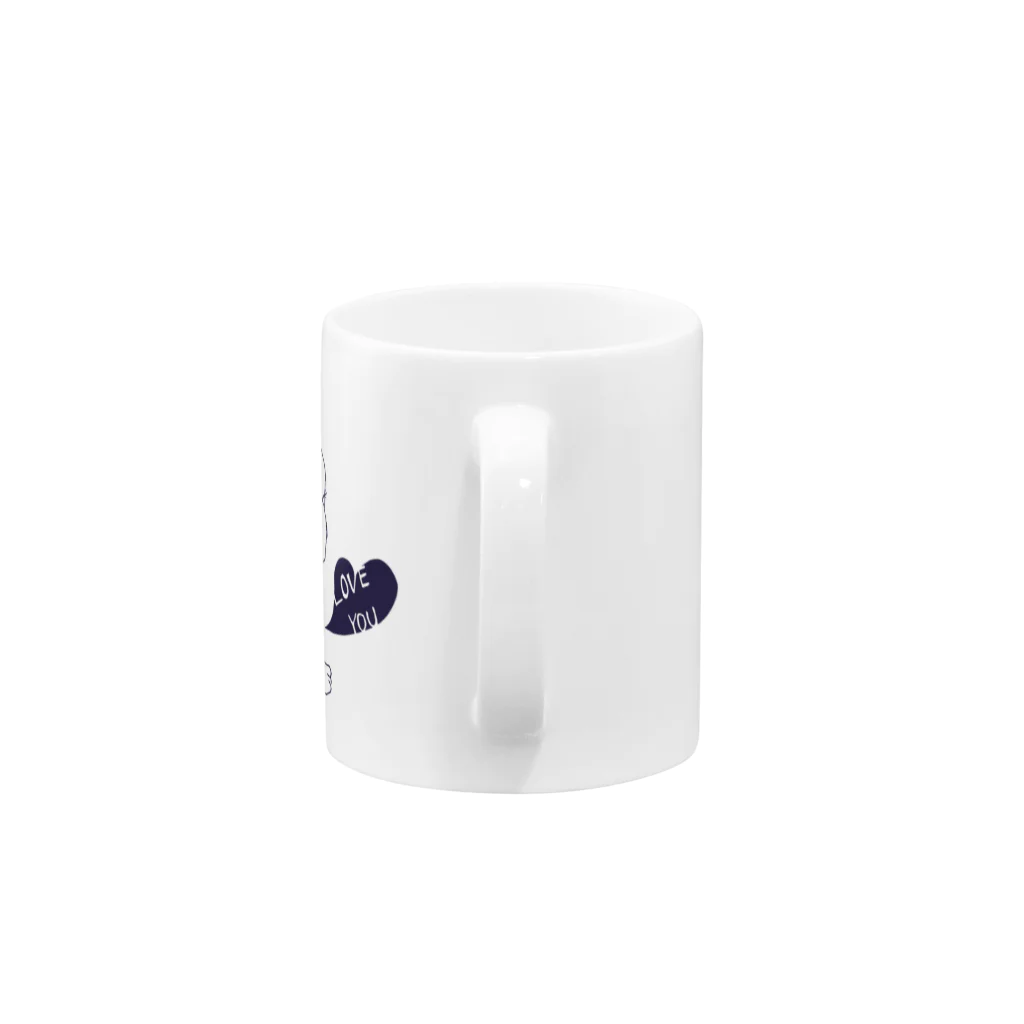 non.FuLFiLLのLONE YOU Mug :handle