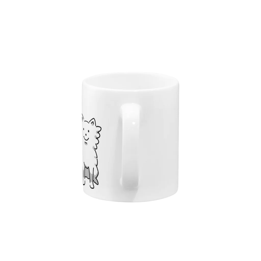 DOG STUDIOのるびんごたまんご Mug :handle