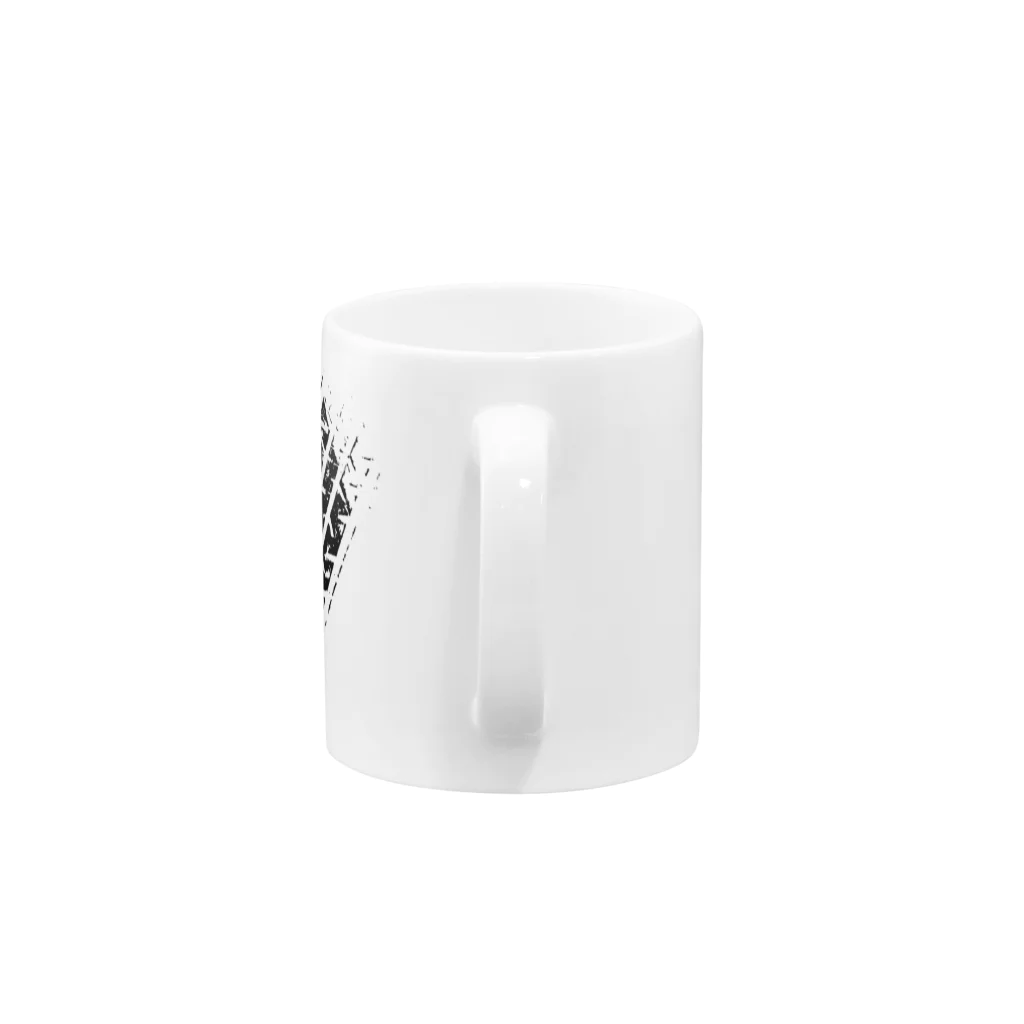 flatcoatedretrieverのaccident Mug :handle