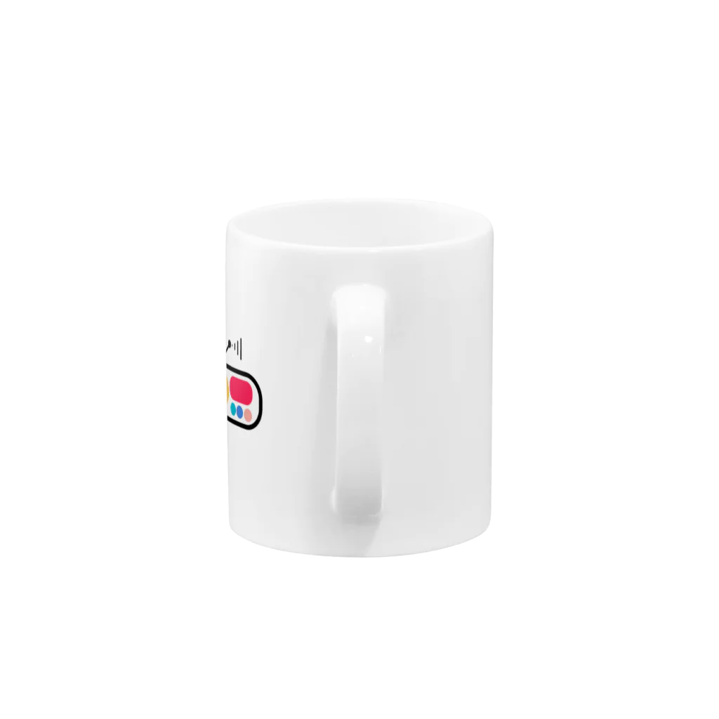 Osa5aru✴︎Market(おささる)のおささるラジオLOGO Mug :handle