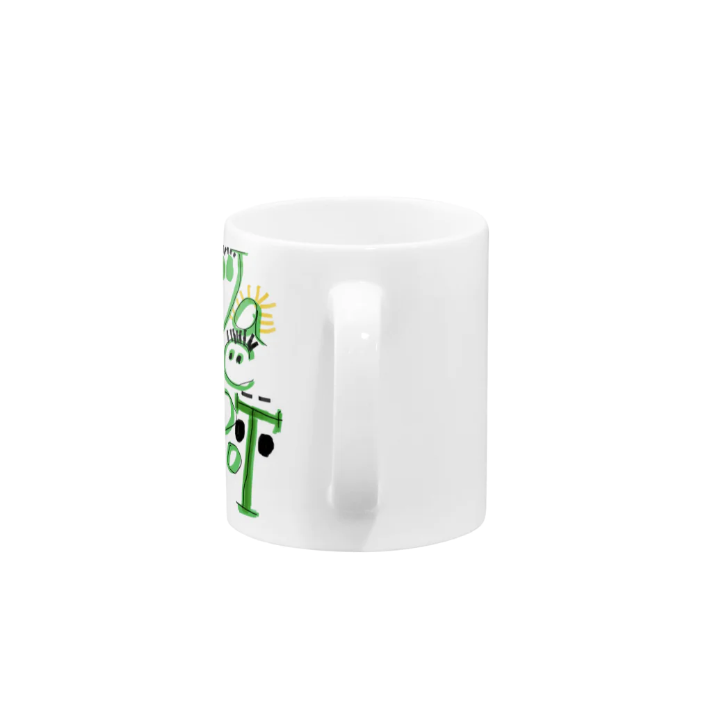 jackpotのjackpotグッズ design by kureha Mug :handle