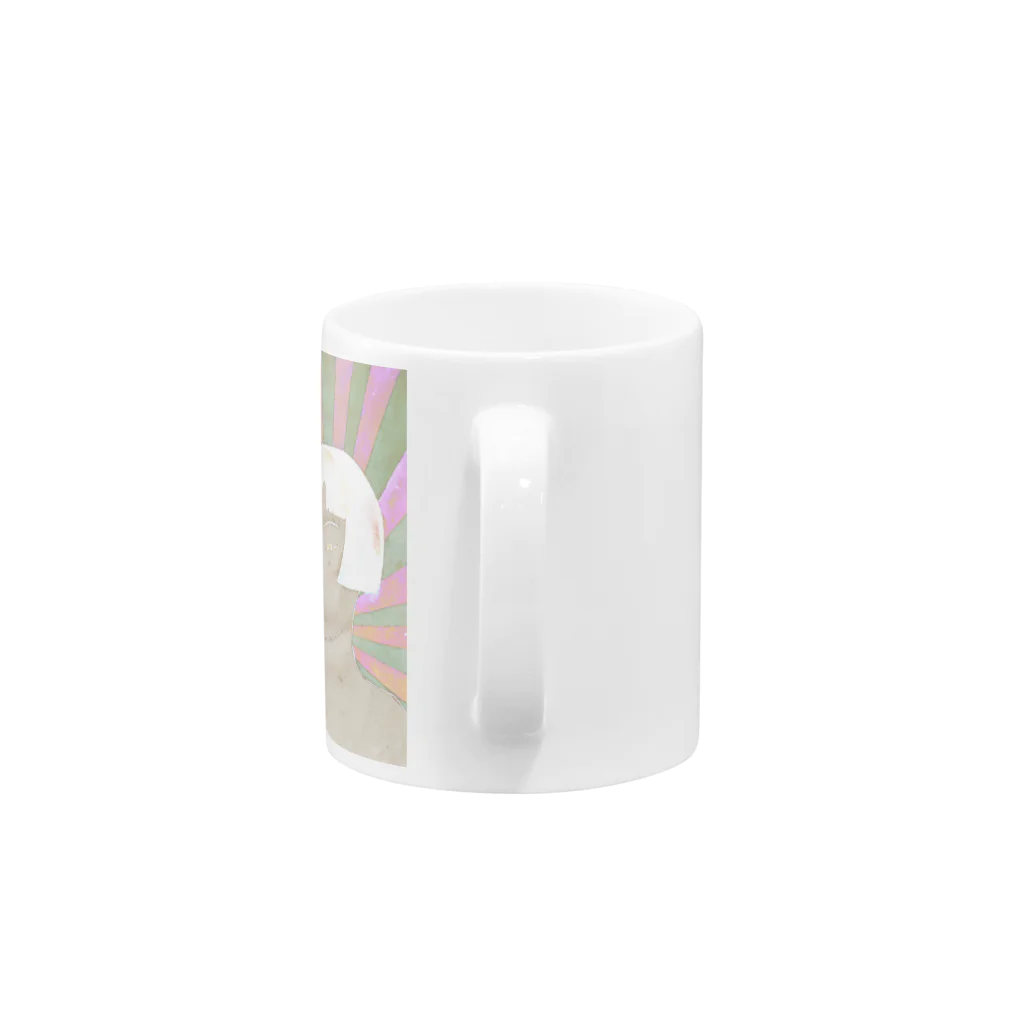 amaneのa girl Mug :handle