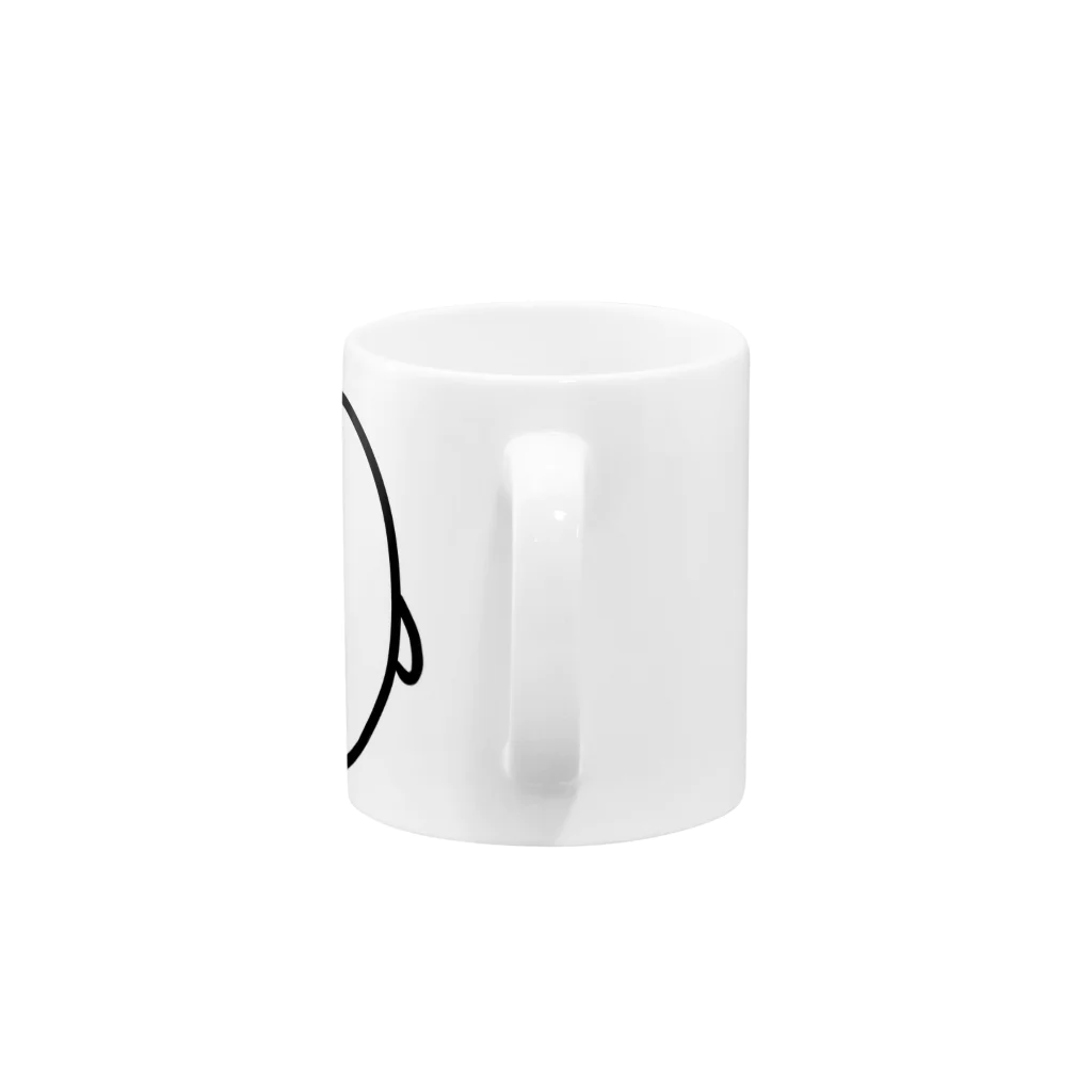 歯のマンガの歯 Mug :handle