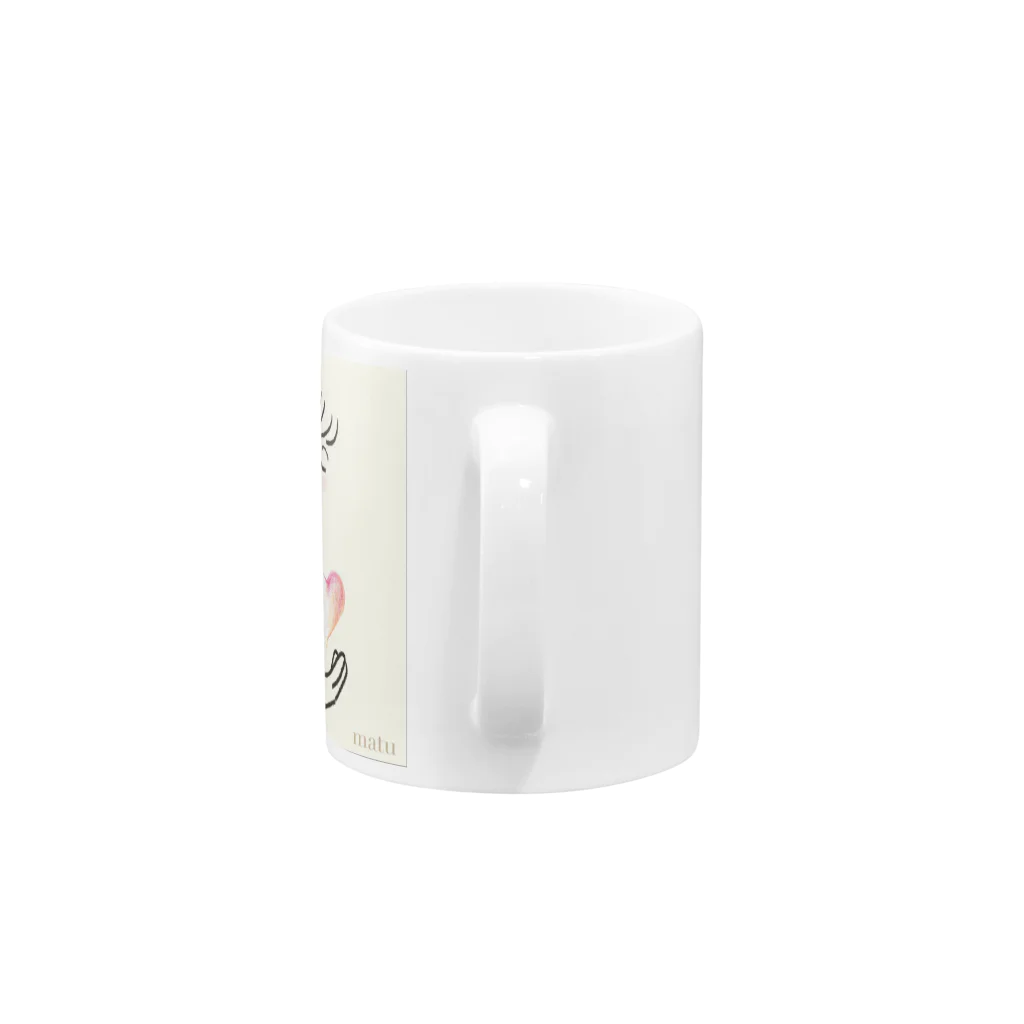 COLOR POWER ARTのこころ Mug :handle