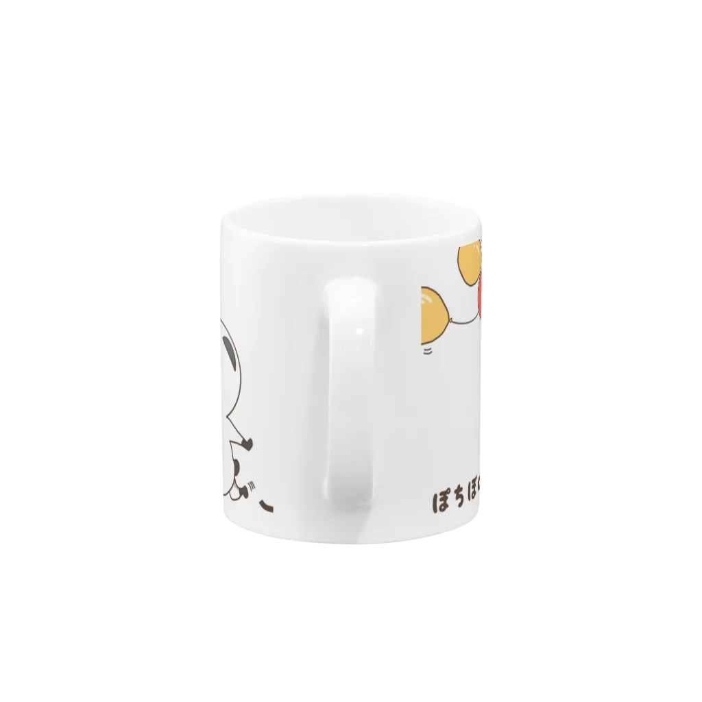 bono shopのぽちぼのマグカップ Mug :handle