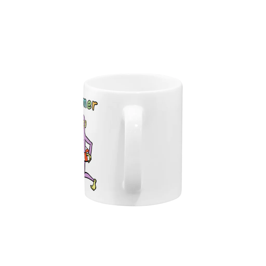 chimpanのSummer chimpan Mug :handle