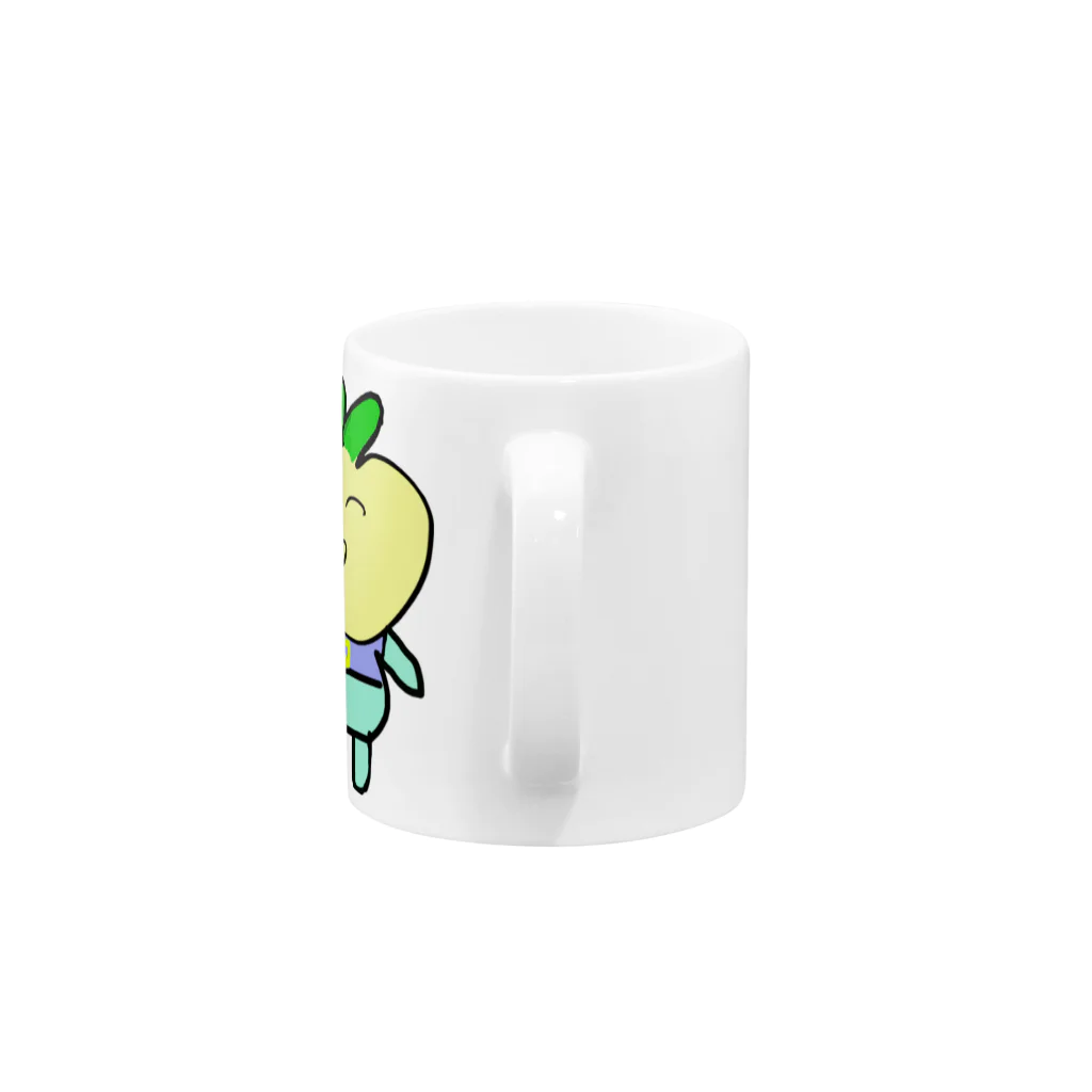 玉ねぎはお好きですか？のたまねぎくんと愉快な仲間たち Mug :handle