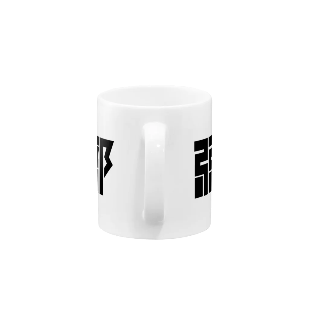 ymc shopの弱虫倶楽部　ロゴ Mug :handle