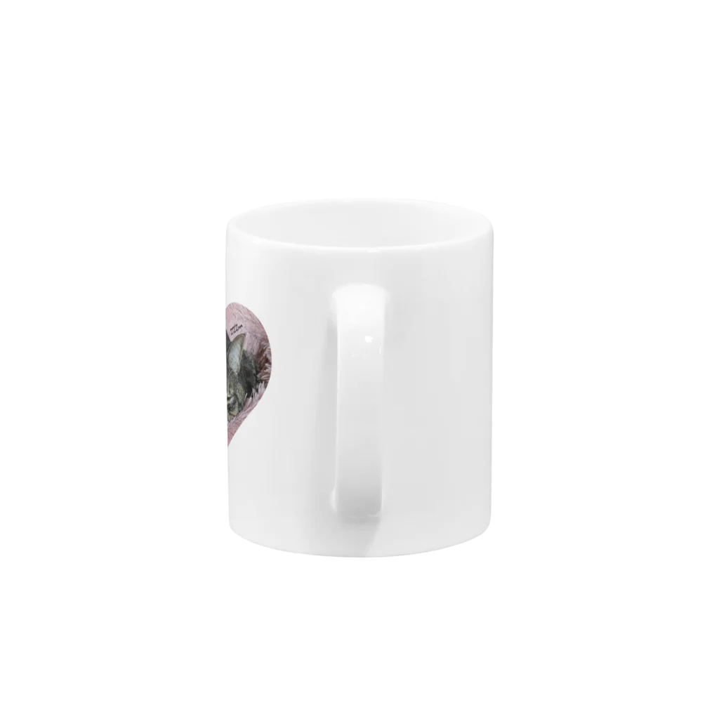 るりたん✞⋆︎*のハートレオ Mug :handle