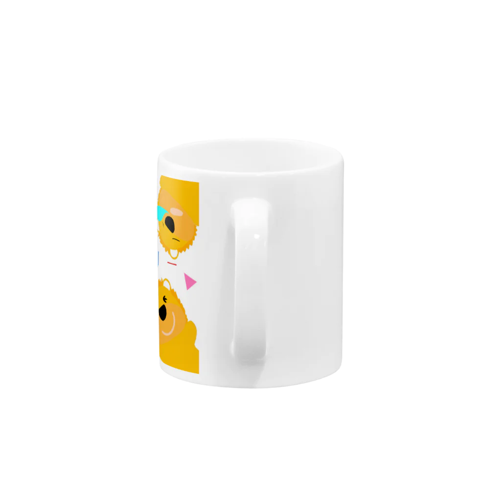 本舗田中ボーの田中ボー　本舗ファミリー Mug :handle