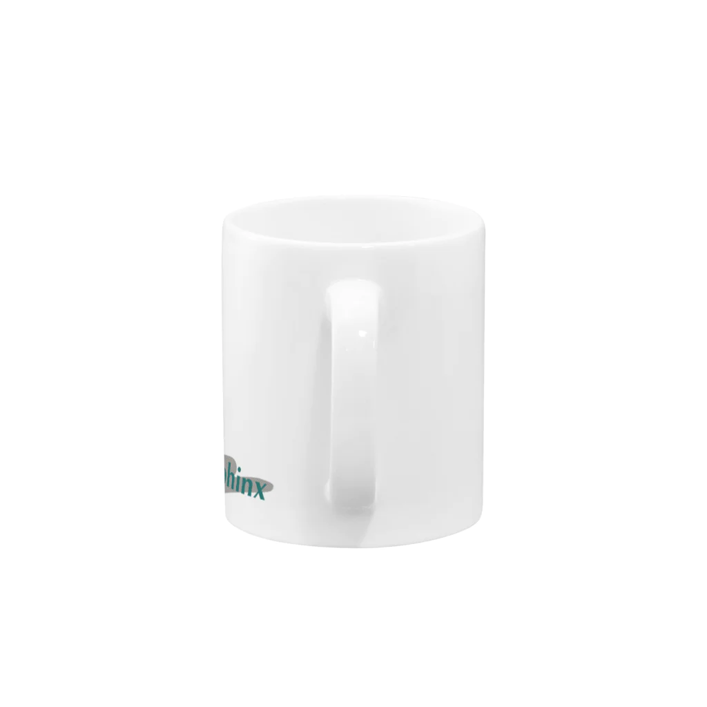 Fios shopの颯爽と歩くスフィンクスねこ Mug :handle