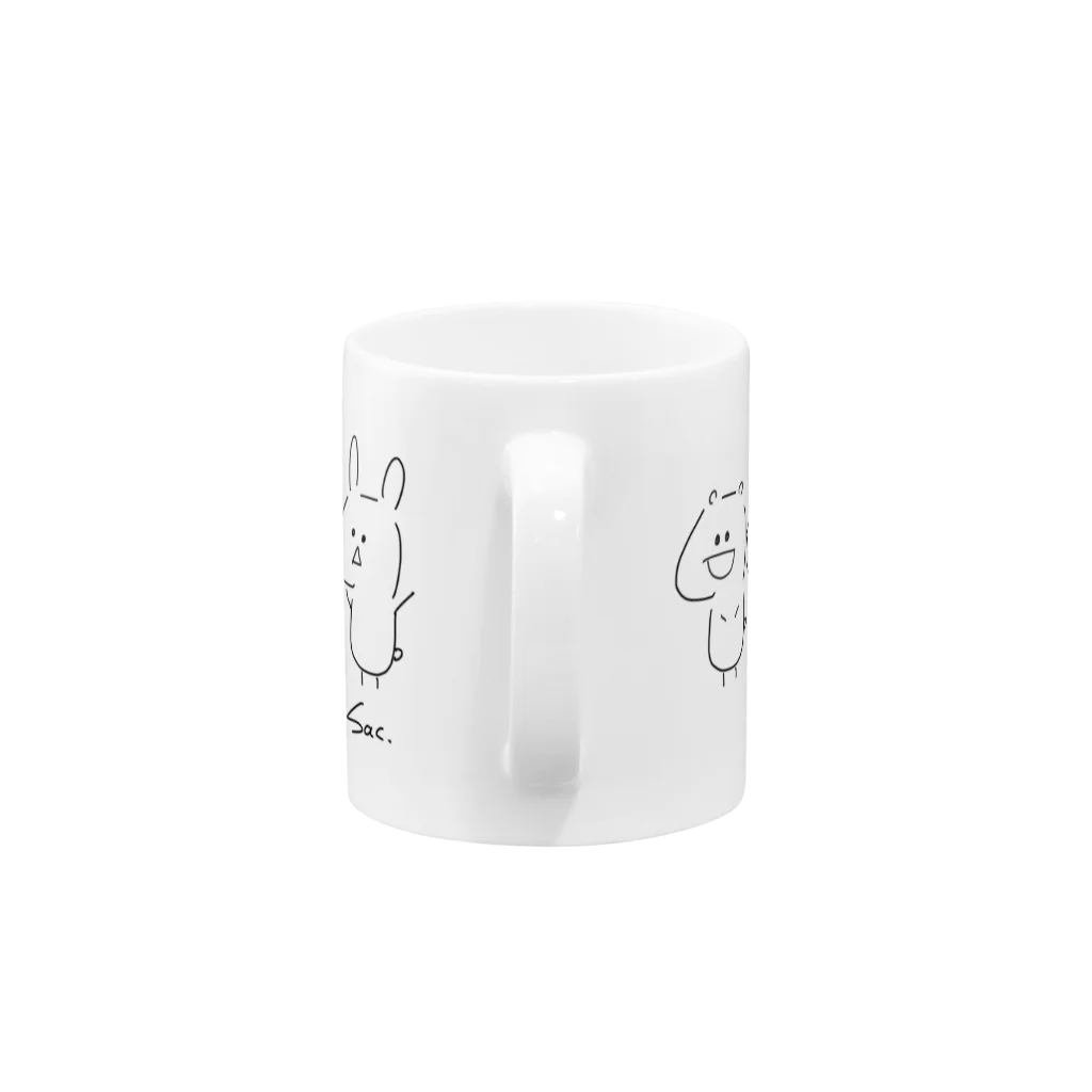 Sachi / 前向きアニマルずの前向きアニマルず Mug :handle