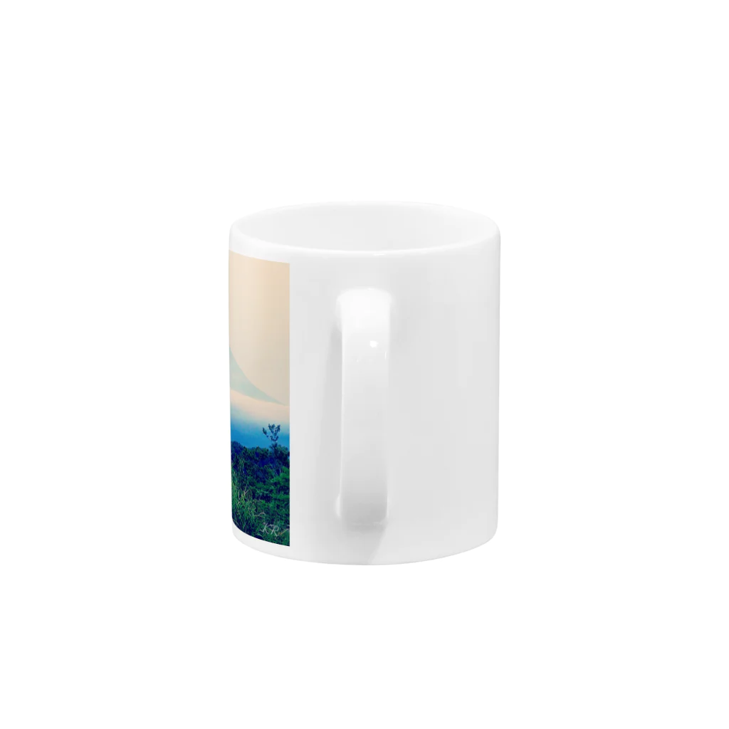 KR PhotoのFujiyama Mug :handle