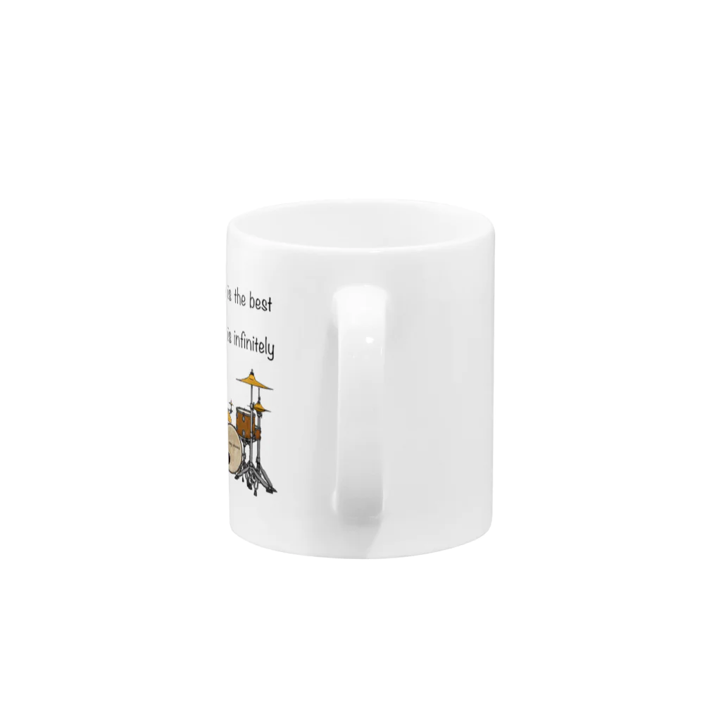 にじいろルークスのSimple is the best. Mug :handle